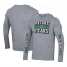 Футболка с длинным рукавом Dallas Stars Champion Tri-Blend Dual-Stripe - Heather Gray