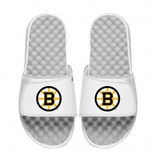Boston Bruins ISlide Centennial Slide Sandals - White