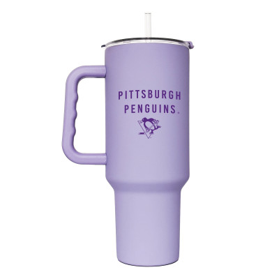 Термос Pittsburgh Penguins 40oz. Lavender Soft Touch