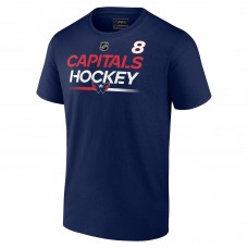 Именная футболка Alexander Ovechkin Washington Capitals Authentic Pro Prime - Navy