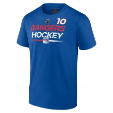 New York Rangers Artemi Panarin Fanatics Blue Authentic Pro Prime Name & Number T-Shirt New York Rangers Artemi Panarin Fanatics Blue Authentic Pro Prime Name & Number T-Shirt