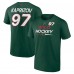 Футболка Kirill Kaprizov Minnesota Wild Fanatics Authentic Pro Prime Name & Number - Green