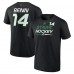 Футболка Jamie Benn Dallas Stars Authentic Pro Prime Name & Number - Black