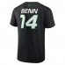 Футболка Jamie Benn Dallas Stars Authentic Pro Prime Name & Number - Black