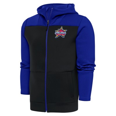 Толстовка на молнии NHL Antigua 2024 All Star Game Protect - Royal