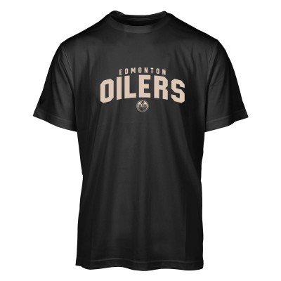 Футболка Edmonton Oilers Levelwear Anthem Performance - Black