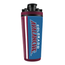 Colorado Avalanche 26oz. 4D Stainless Steel Shaker Bottle Colorado Avalanche 26oz. 4D Stainless Steel Shaker Bottle