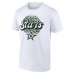 Именная футболка Dallas Stars Unisex Leopard Print - White