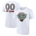 Именная футболка Minnesota Wild Unisex Leopard Print - White