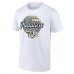 Футболка Nashville Predators Unisex Personalized Name & Number Leopard Print - White
