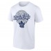 Именная футболка Toronto Maple Leafs Unisex Leopard Print - White