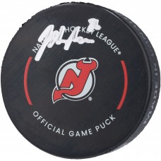 Шайба Jack Hughes New Jersey Devils Autographed Fanatics Authentic Official Game
