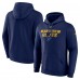 Толстовка St. Louis Blues Fanatics Authentic Pro Core Primary Fleece - Navy