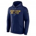 Толстовка St. Louis Blues Fanatics Authentic Pro Core Primary Fleece - Navy