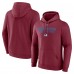 Толстовка Colorado Avalanche Fanatics Burgundy Authentic Pro Core Primary Fleece