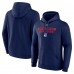 Толстовка New York Rangers Fanatics Navy Authentic Pro Core Primary Fleece