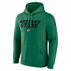Толстовка Dallas Stars Fanatics Authentic Pro Core Primary Fleece - Kelly Green