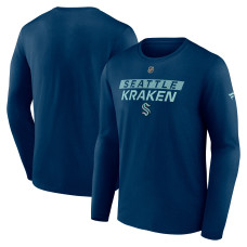 Seattle Kraken Fanatics Deep Sea Blue Authentic Pro Core Primary Long Sleeve T-Shirt Seattle Kraken Fanatics Deep Sea Blue Authentic Pro Core Primary Long Sleeve T-Shirt