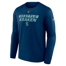 Seattle Kraken Fanatics Deep Sea Blue Authentic Pro Core Primary Long Sleeve T-Shirt Seattle Kraken Fanatics Deep Sea Blue Authentic Pro Core Primary Long Sleeve T-Shirt