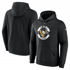 Толстовка Pittsburgh Penguins Fanatics Black Authentic Pro Core Secondary Fleece