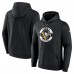 Толстовка Pittsburgh Penguins Fanatics Black Authentic Pro Core Secondary Fleece