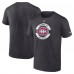 Montreal Canadiens Fanatics Heather Charcoal Authentic Pro Core Secondary T-Shirt