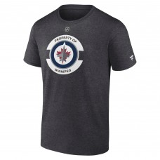 Футболка Winnipeg Jets Fanatics Authentic Pro Core Secondary - Heather Charcoal