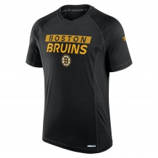Футболка Boston Bruins Fanatics Black Authentic Pro Rink Tech