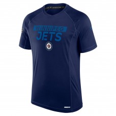Футболка Winnipeg Jets Fanatics Authentic Pro Rink Tech - Navy