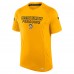 Футболка Pittsburgh Penguins Fanatics Gold Authentic Pro Rink Tech