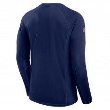 Футболка St. Louis Blues Fanatics Authentic Pro Rink Tech Long Sleeve - Navy