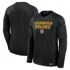 Футболка с длинным рукавом Boston Bruins Fanatics Black Authentic Pro Rink Tech