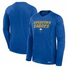 Футболка с длинным рукавом Buffalo Sabres Fanatics Royal Authentic Pro Rink Tech