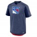 New York Rangers Fanatics Navy Authentic Pro Rink Tech T-Shirt