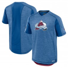 Футболка Colorado Avalanche Fanatics Blue Authentic Pro Rink Tech