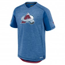Футболка Colorado Avalanche Fanatics Blue Authentic Pro Rink Tech