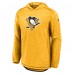Толстовка Pittsburgh Penguins Fanatics Gold Authentic Pro Rink Lightweight