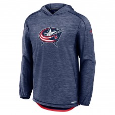 Толстовка Columbus Blue Jackets Fanatics Authentic Pro Rink Lightweight - Navy