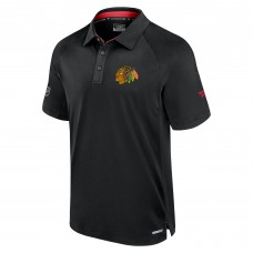 Поло Chicago Blackhawks Fanatics Authentic Pro Rink - Black
