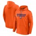 New York Islanders Fanatics Orange Authentic Pro Rink Fleece Pullover Hoodie
