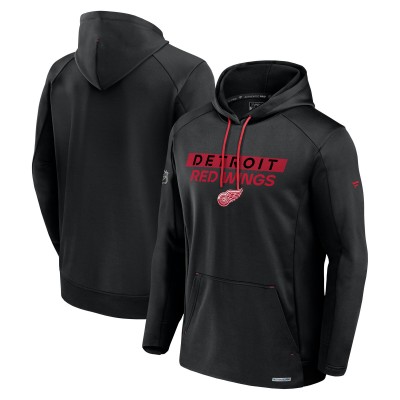 Толстовка Detroit Red Wings Fanatics Authentic Pro Rink Fleece - Black