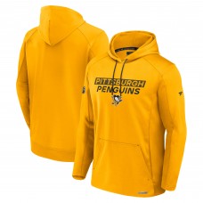 Толстовка Pittsburgh Penguins Fanatics Gold Authentic Pro Rink Fleece