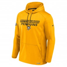 Толстовка Pittsburgh Penguins Fanatics Gold Authentic Pro Rink Fleece
