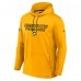 Толстовка Pittsburgh Penguins Fanatics Gold Authentic Pro Rink Fleece