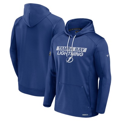 Толстовка Tampa Bay Lightning Fanatics Authentic Pro Rink Fleece - Blue