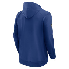 Toronto Maple Leafs Fanatics Blue Authentic Pro Rink Fleece Pullover Hoodie