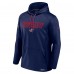Толстовка Columbus Blue Jackets Fanatics Authentic Pro Rink Fleece - Navy