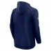 Толстовка Columbus Blue Jackets Fanatics Authentic Pro Rink Fleece - Navy