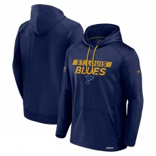 Толстовка St. Louis Blues Fanatics Authentic Pro Rink Fleece - Navy