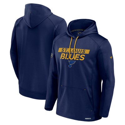 Толстовка St. Louis Blues Fanatics Authentic Pro Rink Fleece - Navy
